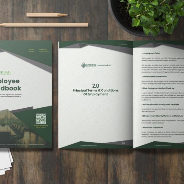Employee Hand Book Design