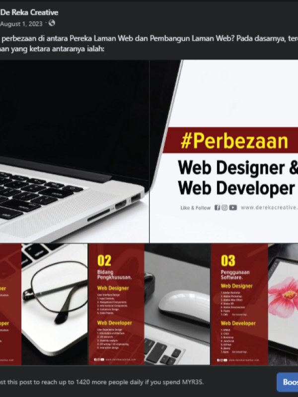 Facebook Posting Design