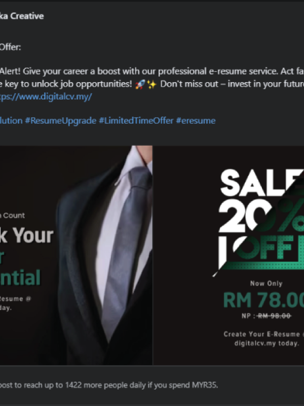 Facebook Posting Design