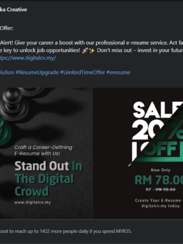 Facebook Posting Design