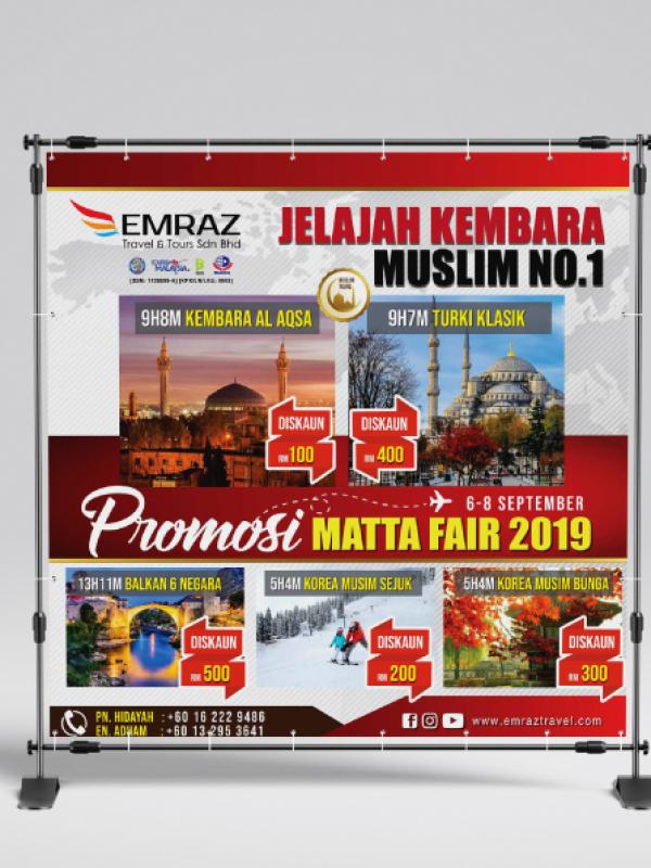 Matta Fair Backdrop Design